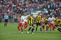 بالصور: فريق أبناء سخنين يضمن البقاء في دوري الدرجة العليا